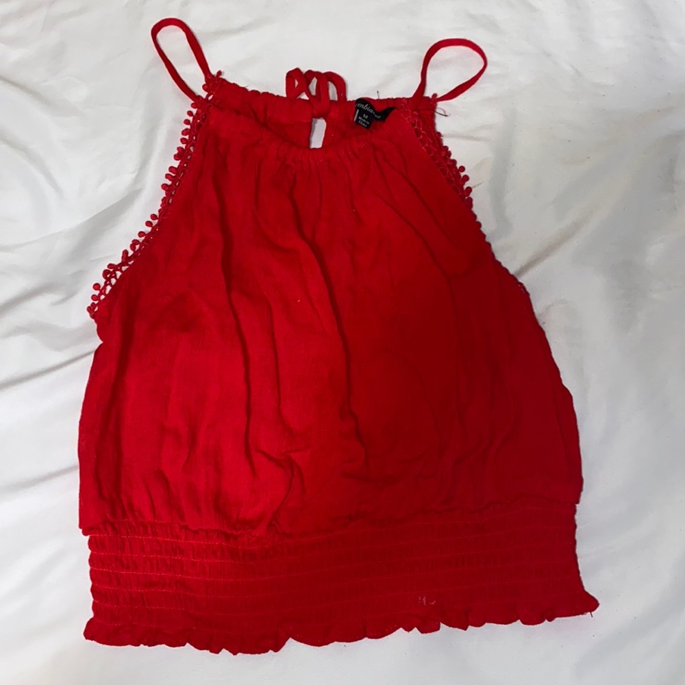 Medium red tank top
